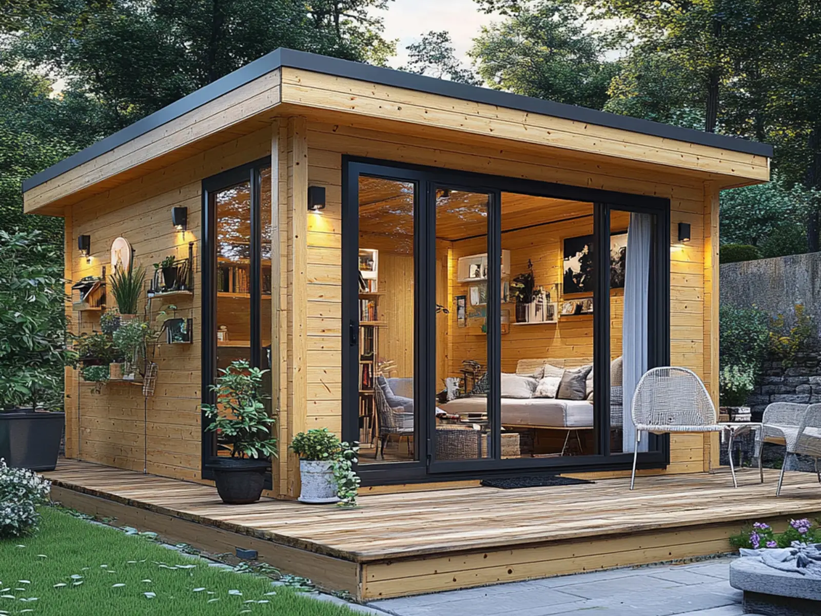 Tiny House - Casa Modulare - Casa Mini, Casa Prefabbricata - 50 m² - Energeticamente Efficiente - Modello SIP