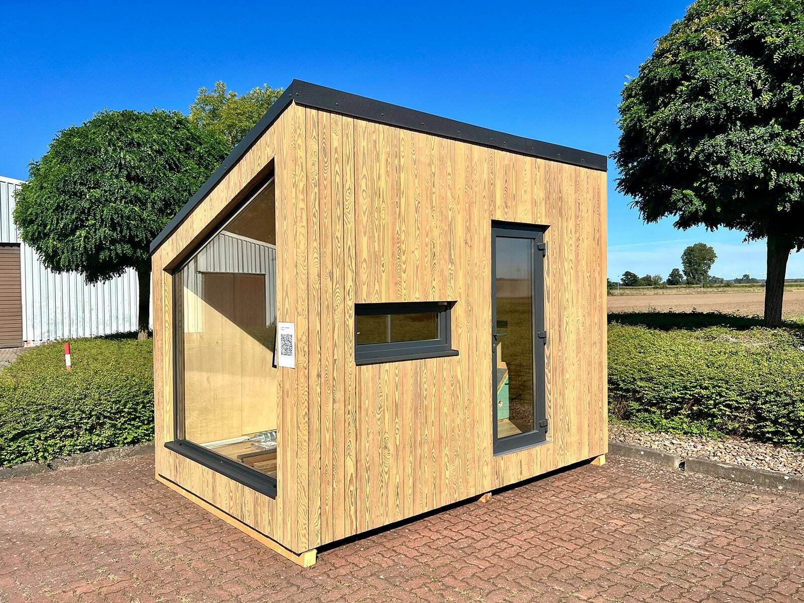 Tiny House - Casa Modulare - Contenitore abitativo - Сasa da giardino - 6,72 m², modello Cube