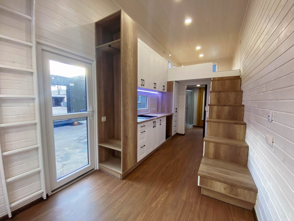 Tiny House, Casa in container, Casa modulare, Mini casa, 18 m2 - Modello Wonderland