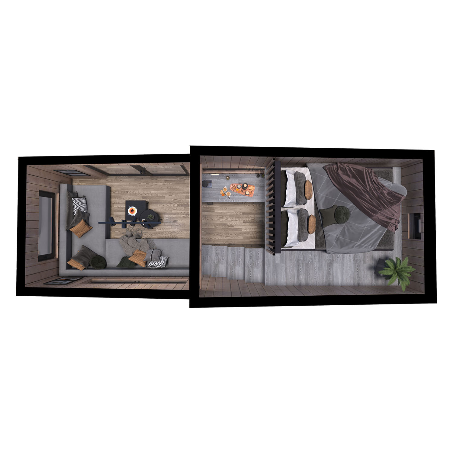 Tiny House, Casa in container, Casa modulare, Mini casa - Modello Green Day Tiny House, Casa in container, Casa modulare, Mini casa - Modello Green Day