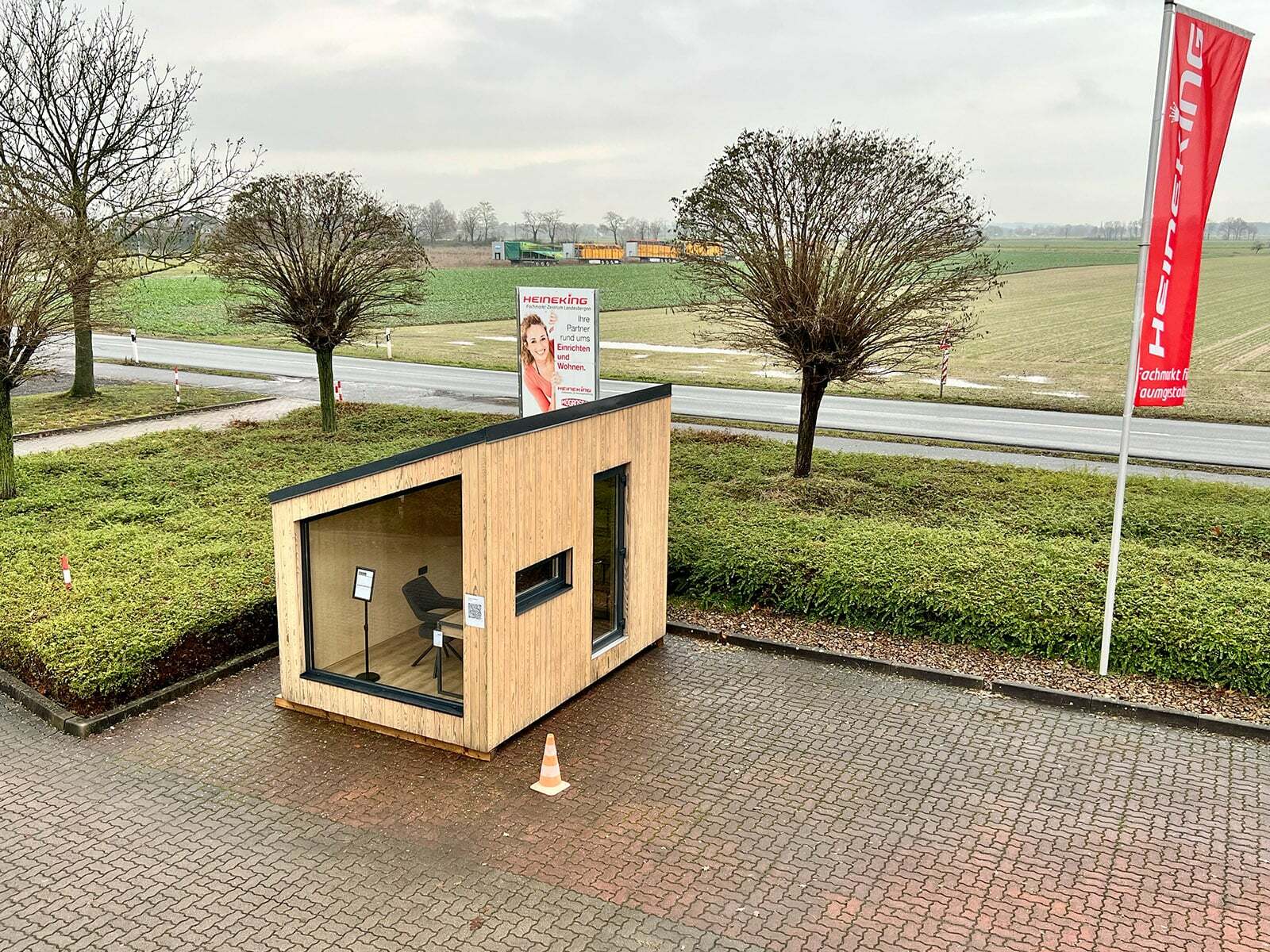 Tiny House - Casa Modulare - Contenitore abitativo - Сasa da giardino - 6,72 m², modello Cube