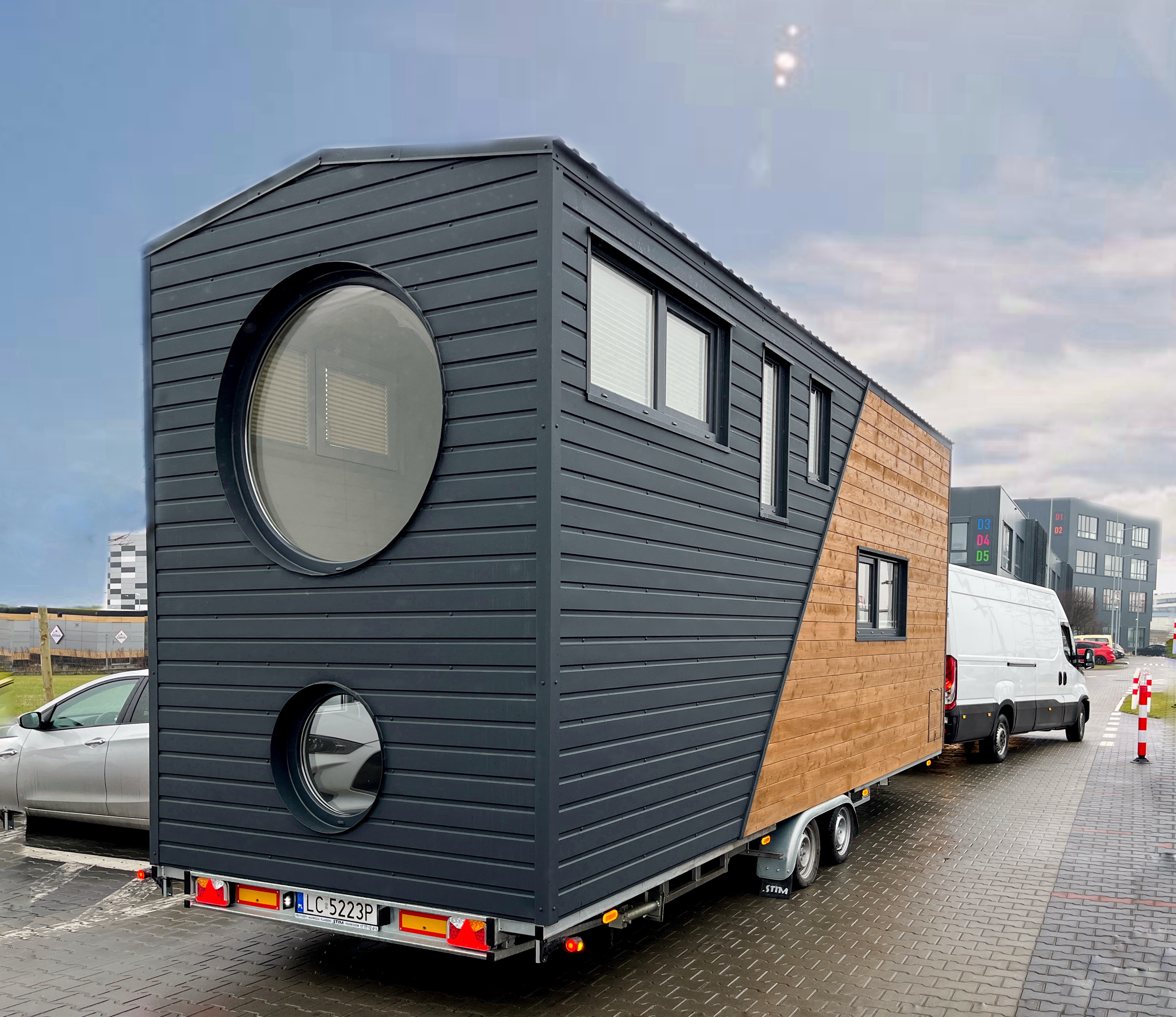 Tiny House, Casa in container, Casa modulare, Mini casa - French Kiss