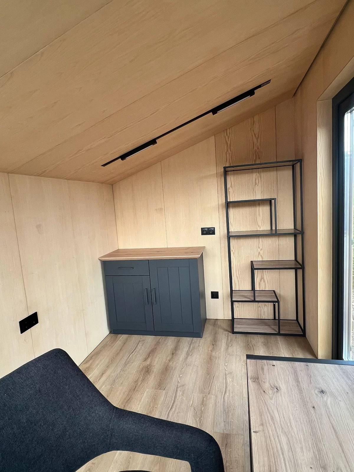 Tiny House - Casa Modulare - Contenitore abitativo - Сasa da giardino - 6,72 m², modello Cube
