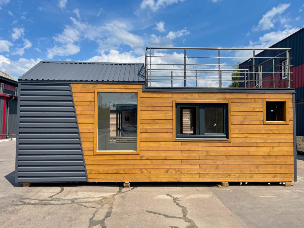Tiny House, Casa in container, Casa modulare, Mini casa, 24 m2 - Modello Eco Dream